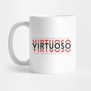 Contemporary Guitar Virtuoso Dark Orange Mug